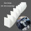 PVC Electric Bike Windshield Handle Grips 1 Pair 6