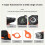 ABS Emergency Survival Whistle with LED 7-in-1 5