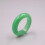 Grüner Jadeit-Ring für Damen, echter Naturjade, Größe 7-9 3