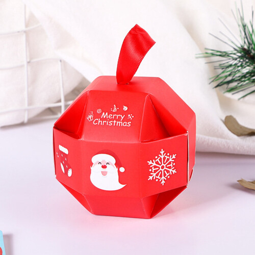 Conjunto de caixas de doces de Natal para presente, 6 peças 1