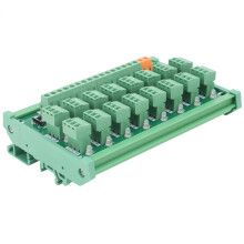 Terminal Block 3-Wire 16-Channel Acquisition Board KP-16L-G for 20-26AWG 0.5A