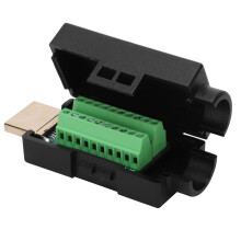 HDMI Solderless Male Adapter for DIY Video Cable - Easy Connect