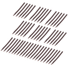 50Pcs 53mm Fishing AntiTangle Rubber Sleeves Terminal Connectors