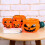 Κουβάδες με γλυκά από κολοκύθα για το Halloween, πλαστικά 5 τεμάχια 2