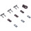 ATV Motorcycle 530H Chain Link Clips 11