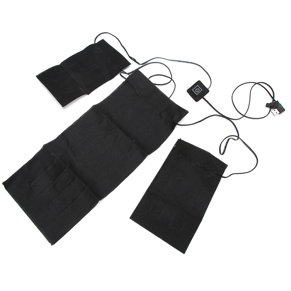 Waterproof Electric Heating Pad for Clothes Vest, 7W, 34x14cm