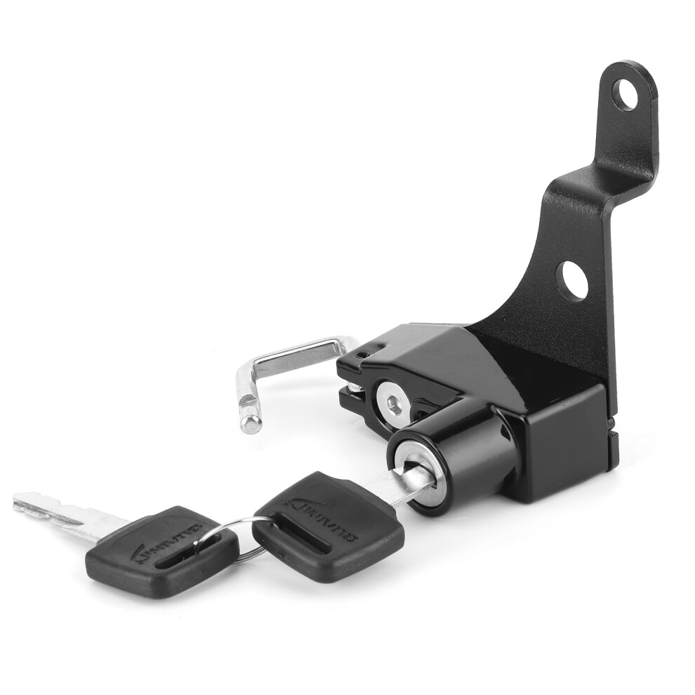 Motorcycle Helmet Lock Anti-Theft Black 7340572026125