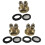 3/4inch to Double 1/4inch Hose Adapter Fitting Drip-2pcs 2