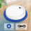 Mopping Robot 1200mAh Battery 9.1x9.1x2.4 Inch White 3