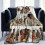 Thick Sublimation Throw Blanket (40"x30"), White, Customizable, Compatible with Heat Press 3