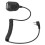 Handheld Microphone for Two-Way Radios, 6x4cm, Black, 1W 1