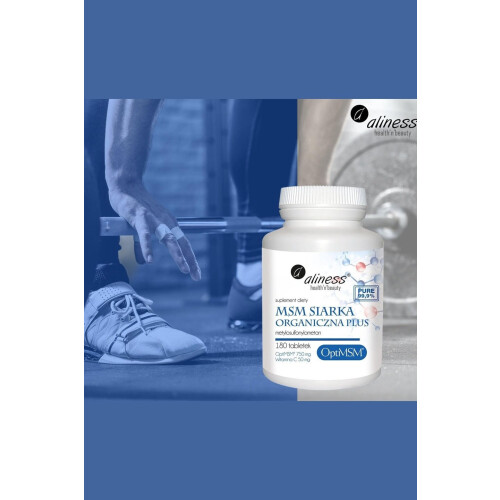 Aliness Siarka Organiczna Plus 180 tabletek 2