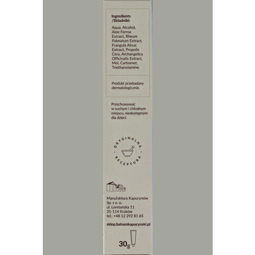 Zel Kapucynski Extra - 30g 2