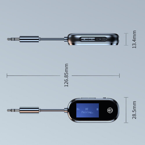 Bluetooth 5.3 Sender & Empfänger, HiFi-Klang, Dual-Modus, 200mAh, Typ-C 1