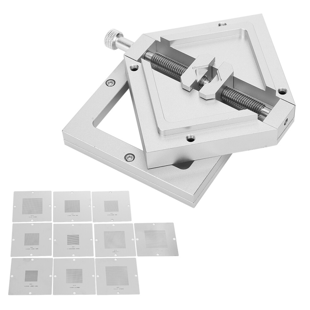 Bga Reballing Rework Station Diagonal Template For Cpu & Phone Ht-90 3721391958530