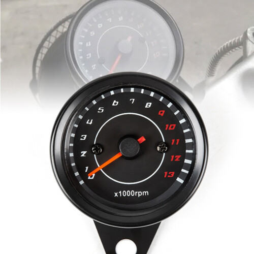Motorcycle Tachometer DC 12V LED Electronic Speedometer Motorcycle Tuning Accessories 1
