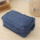 Faltbare Reisetasche mit Schuhorganizer, Marineblau 4