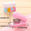 BE-TOOL Mini Staplers Staple Set Manual Stapler for 20 Sheets Papers Office Desktop Stapler 4