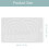 Supvox quilting template white 1 pack 2