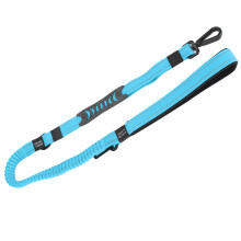 Pet Safety Car Seat Belt Leash Nylon Reflective Strap 105cm Blue