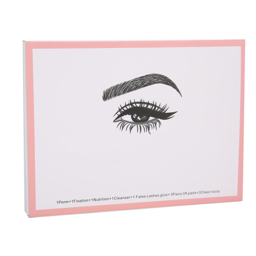 Eyelash & Brow Perming Kit with 23ml Liquid, 6-8 Weeks Curl Effect 2