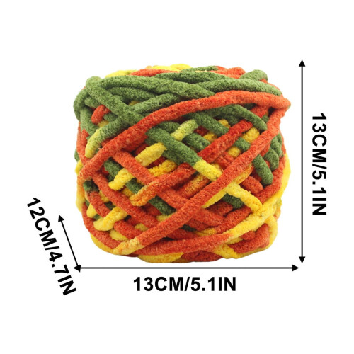 Premium Crochet Yarn Set Color-Changing 5pcs 1