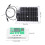15W 18V Monocrystalline Solar Panel & Controller Kit for RV Boat 2