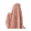 Double-Sided Fleece Blanket Pink 55x79 Inch 2