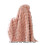 Double-Sided Fleece Blanket Pink 55x79 Inch 3