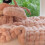 Double-Sided Fleece Blanket Pink 55x79 Inch 6