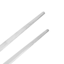 Stainless Steel Aquarium Water Plants Tweezers 38cm Straight & 27cm Elbow