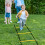 Agility-Leiter mit 12 Sprossen, 6 Meter lang, inklusive Tragetasche 4