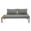 MORE4HOMES (Grey) TAMPA GARDEN CORNER SOFA OUTDOOR SOFA SET with TABLE 6