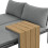 MORE4HOMES (Grey) TAMPA GARDEN CORNER SOFA OUTDOOR SOFA SET with TABLE 8