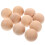 Solid Wood Balls Wooden Ball Khaki 10pcs 7