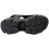 Buffalo (6.5) Buffalo Binary Track Vegan Womens Platform Sandals in Black 4