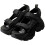 Buffalo (6.5) Buffalo Binary Track Vegan Womens Platform Sandals in Black 6