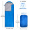 10 Pcs Bulk Waterproof Cold Weather Sleeping Bags 0 Degree with Compression Sack 5