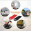 10 Pcs Bulk Waterproof Cold Weather Sleeping Bags 0 Degree with Compression Sack 6