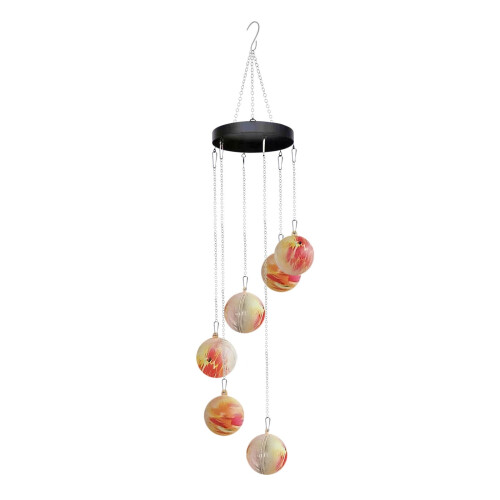 Hummingbird Feeder with Wind Chime Outdoor Decor 1