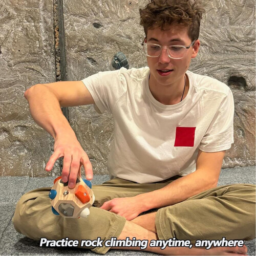 Handcrafted 3D Climbing Training Balls Finger Strength Trainer for Rock Climbers 1