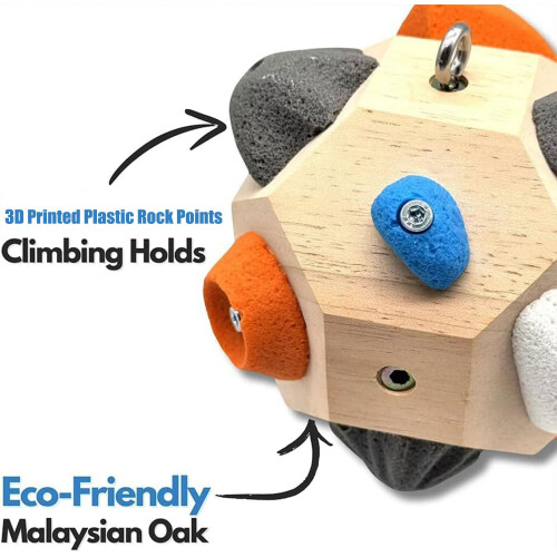 Handcrafted 3D Climbing Training Balls Finger Strength Trainer for Rock Climbers