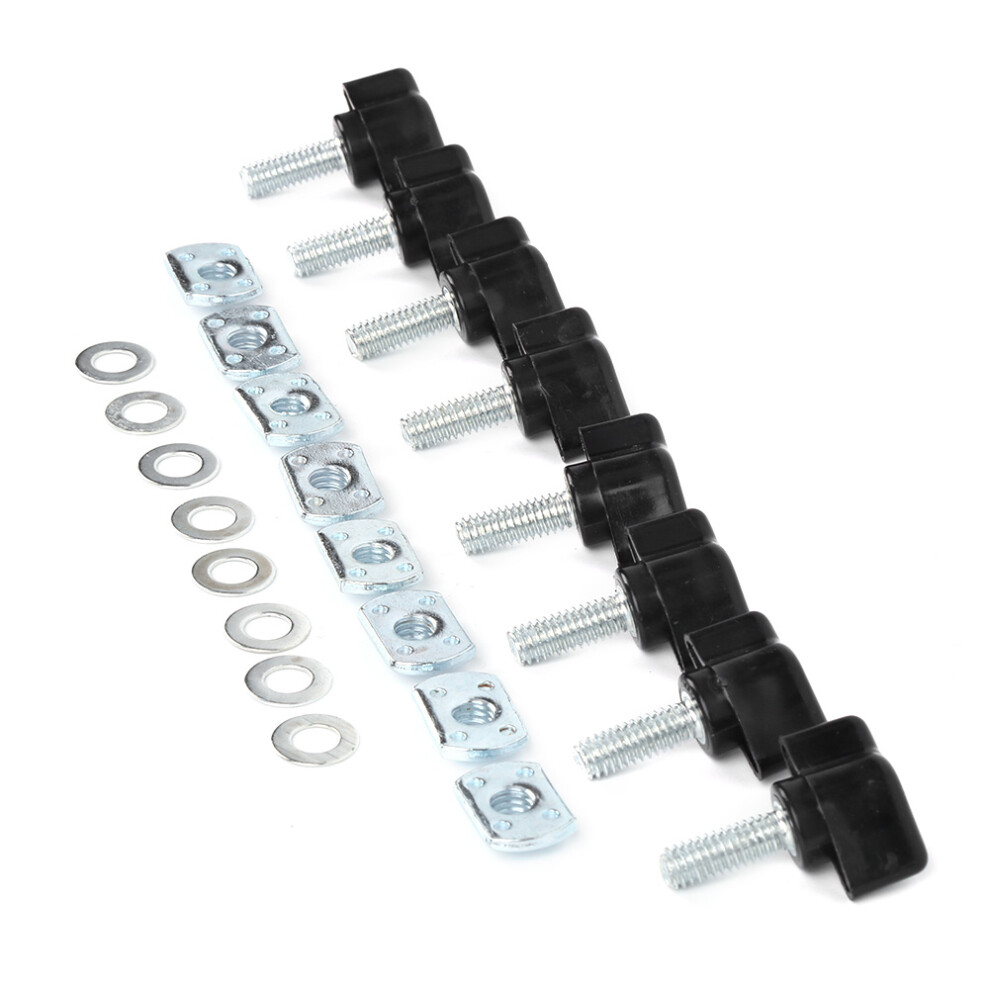 Jeep Wrangler Hard Top Fastener Kit Fast & Secure M8 25Mm High Strength Metal 7601391960275