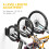 Support mural pivotant pour vélo, gain de place, pour garage, supporte jusqu'à 35 kg 4