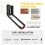 Support mural pivotant pour vélo, gain de place, pour garage, supporte jusqu'à 35 kg 6