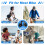 Extra Large Comfort Bicycle Replacement Seat Pad Waterproof Leather 5