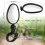 Hestya 2 Pcs Bicycle Mirrors 360 Adjustable, Bicycle Accessories 2
