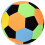 Size 4 soft cloth soccer ball, lightweight, suitable for indoor use. 7