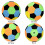 Size 4 soft cloth soccer ball, lightweight, suitable for indoor use. 8