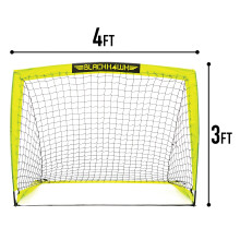 Gol de futebol portátil e dobrável Blackhawk Pop Up, para uso interno e externo, ideal para jovens e adultos.